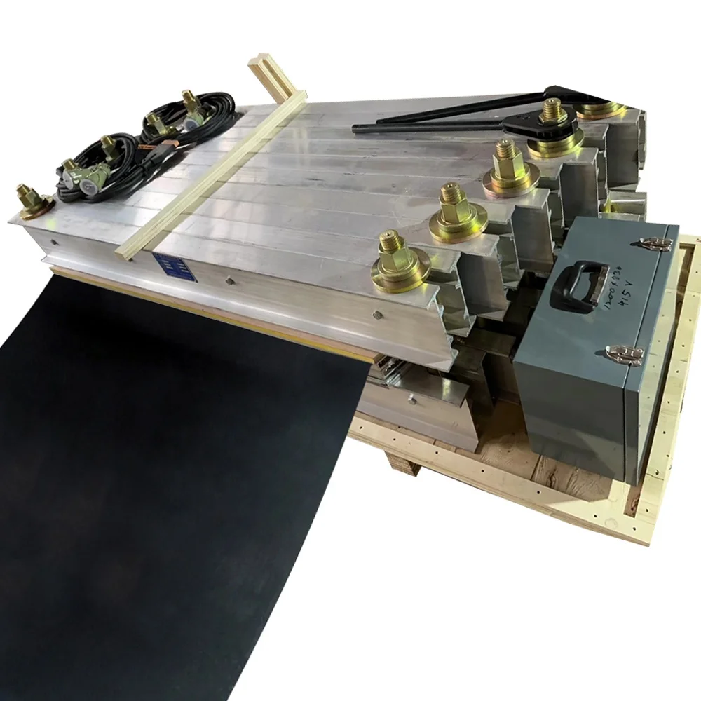 DSLJ-1600 Portable Hydraulic Hot Vulcanizer Rubber Conveyor Belt Splicing Joint Hot Vulcanizing Press Machine