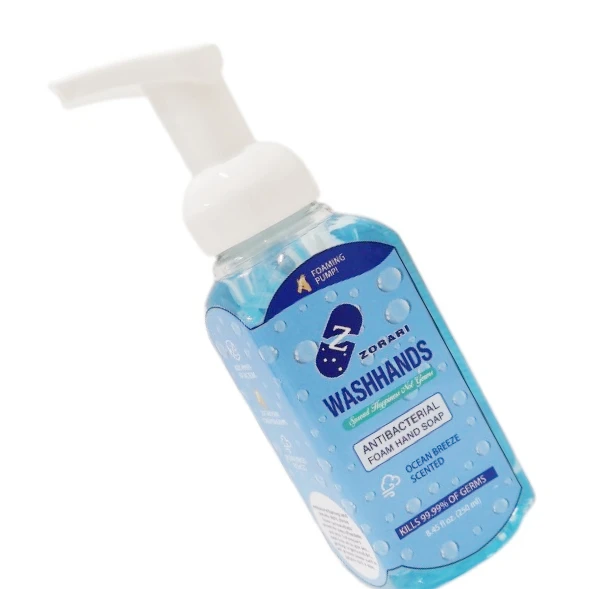 2024 259ML hand foaming hand soap with foam pump