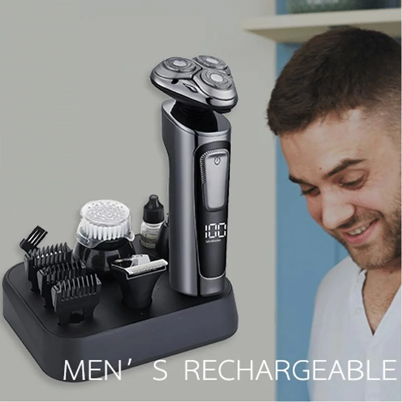 
droppshipping Triple Blade Shaving Rechargeable Electric men Shaver 