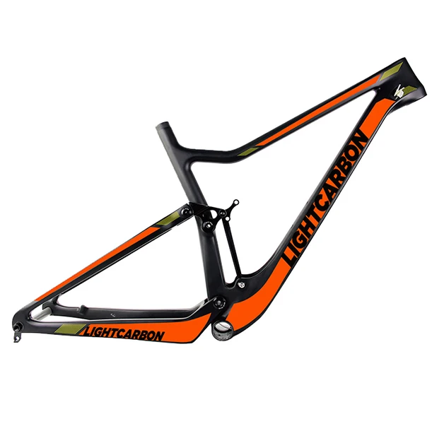  Полностью подвесная углеродная рама Lightcarbon MTB