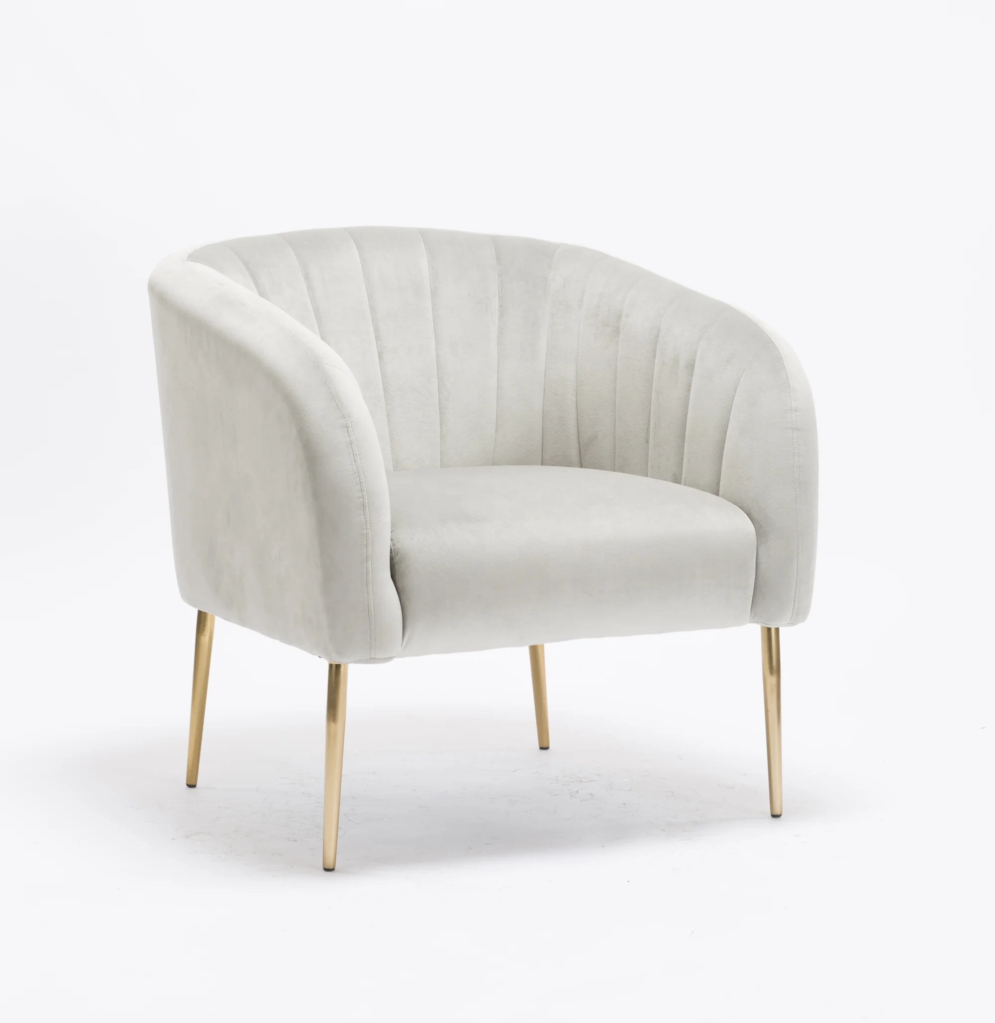 OEM Simple Accent Chair with Arms for Hotel Cafe Chair or Living Room or Bedroom