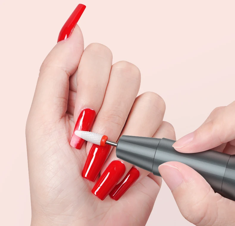 Nail Drill Kit Electric Nail File Electric Manicure Set with Adjustable Speed Nail Dremel for Manicure and Pedicure 20000rpm
