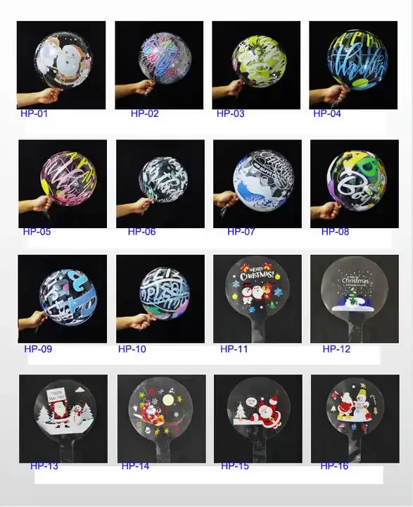 Wholesale Bobo Balloon 18/20/24/inch Holiday Party Light Bobo Balloon Led with Helium Birthday Balloons for Decoration