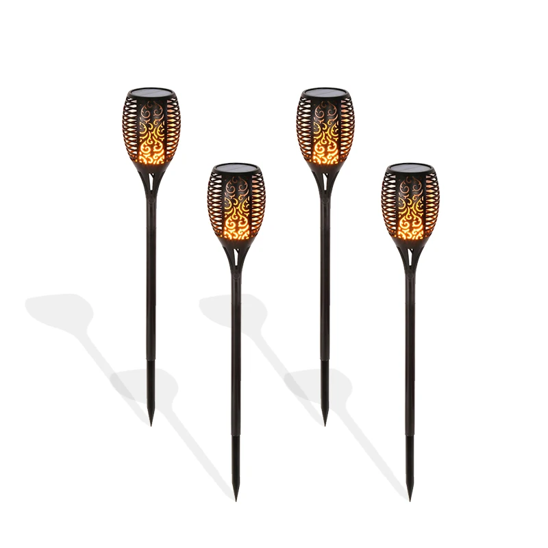 
Promotion Waterproof solar lantern lights dancing flame waterproof Outdoor led solar flame light 