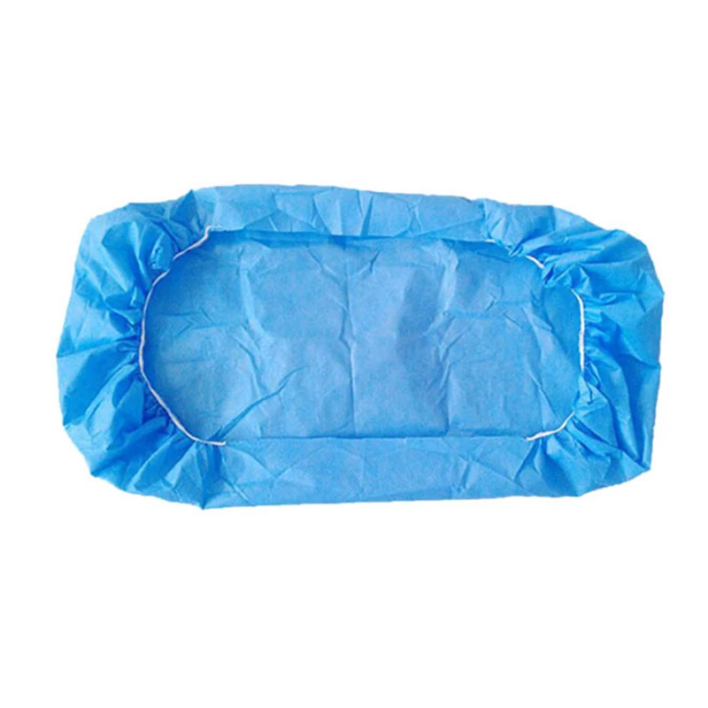 Dental Massage Table Cover Medical Examination Tattoo Wax Nonwoven 82' x 30' Disposable bed cover with elastic