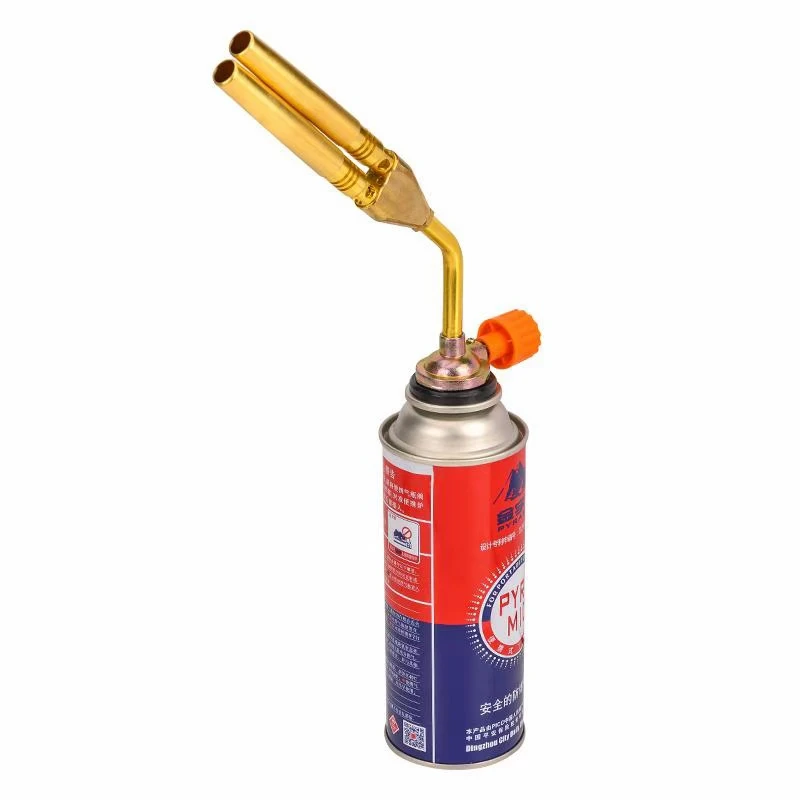 Double nozzles  brass tube outdoor camping  blow torch