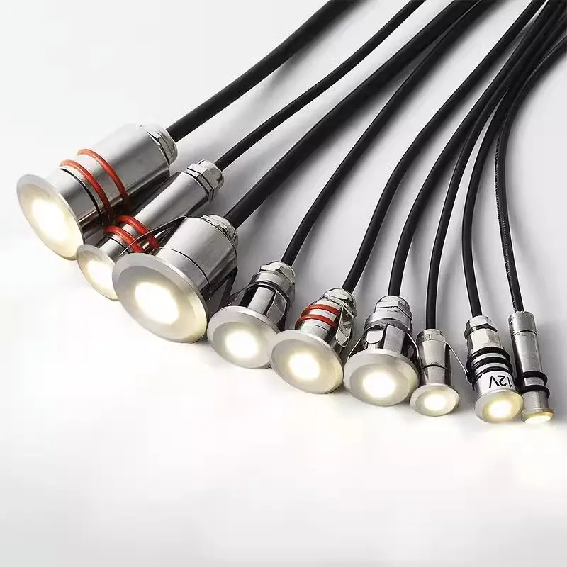 DC 24V Buried lights recessed walkway pathway ground lamp light outdoor