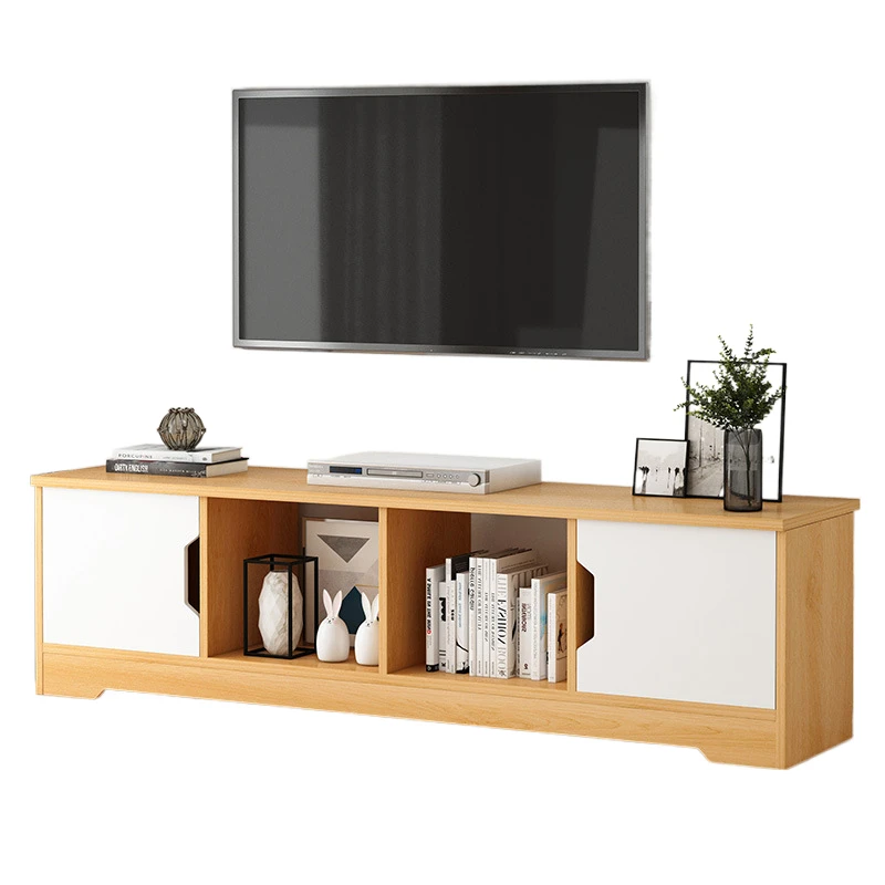 High quality nordic small apartment simple and modern TV cabinet coffee table combination set