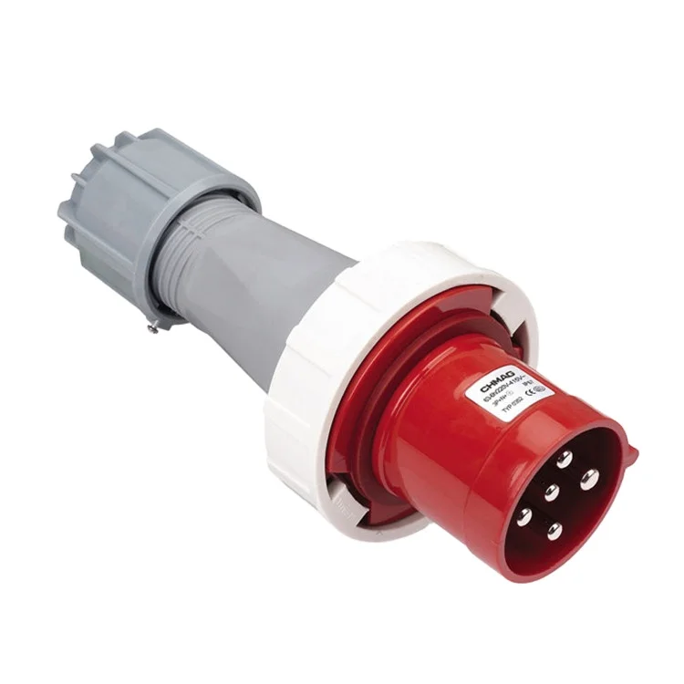 Ip67 32a 415v 5-контактный Водонепроницаемая промышленная розетка