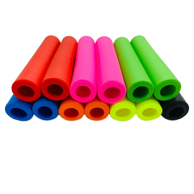 Anti-skid Shock-absorbing Soft Bike Bicycle Grips Cycling MTB 100% Silicone Handlebar Grips