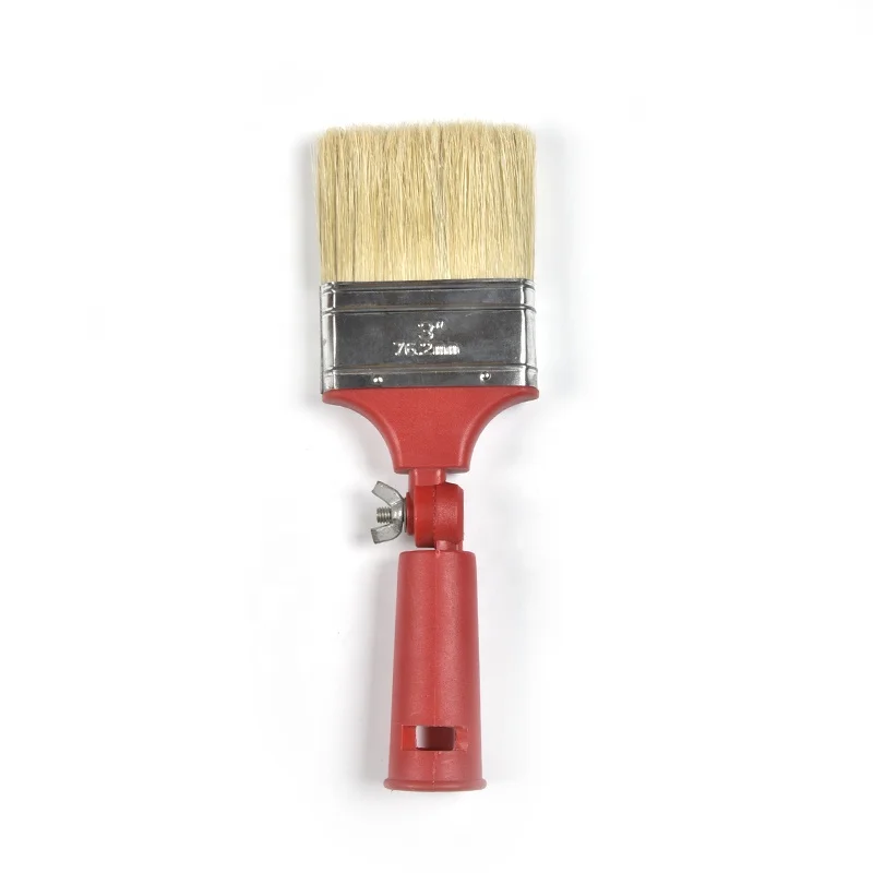 
Adjustable Angle wholesale paint brush with Mixed Bristle and Twist screws 