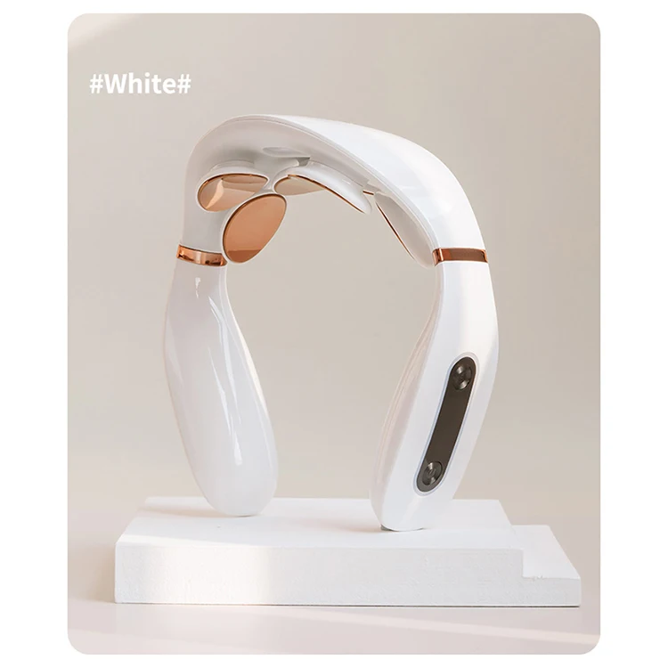 Factory Wholesale Household LCD Smart Voice Neck Massager Portable Shiatsu Neck Back Massager Device