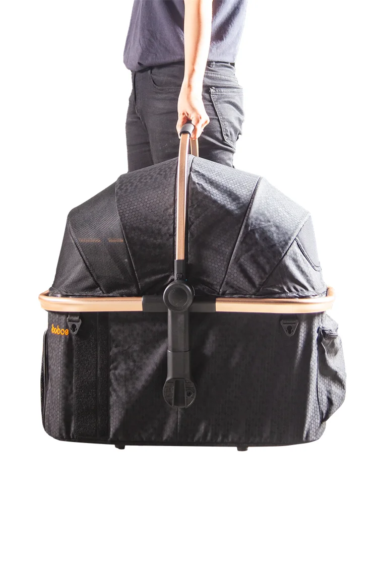 Luxury X9 Fashionable Large Storage Foldable Multifunctional Dog Pram Pet Stroller For Export