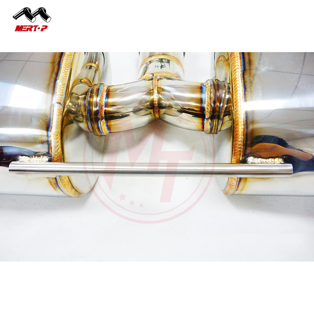  Mertop Racing SS 304 Catback of Golf MK7 R 7.5R 2.0TSI MQB EA888 2014