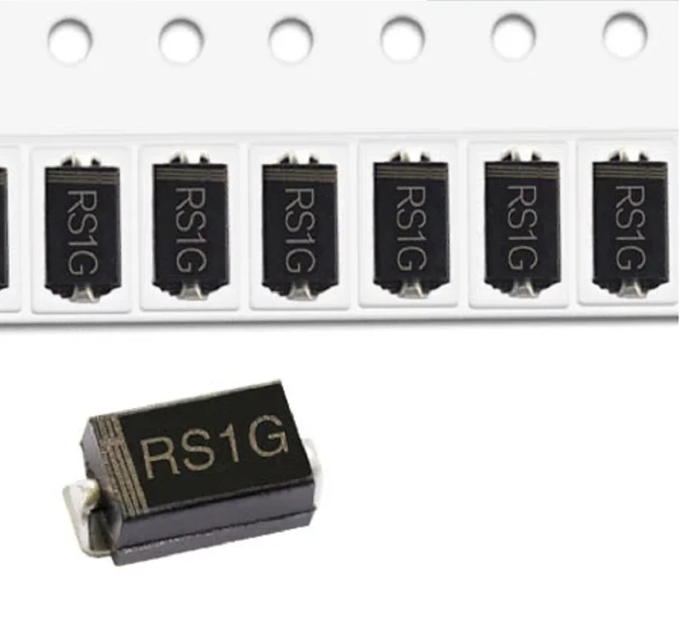 SMD DO-214AC  Mount Fast Rectifier Diode RS1G RS1J RS1M RS2M RS1D 1A 200/400/600/1000V