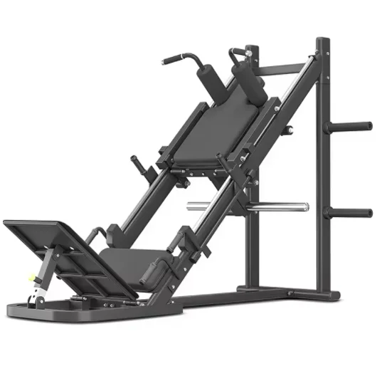 New Design Strength Training Huck Squat Power Rack 45 Degree Leg Press Machine Functional Fitness Gym Equipment