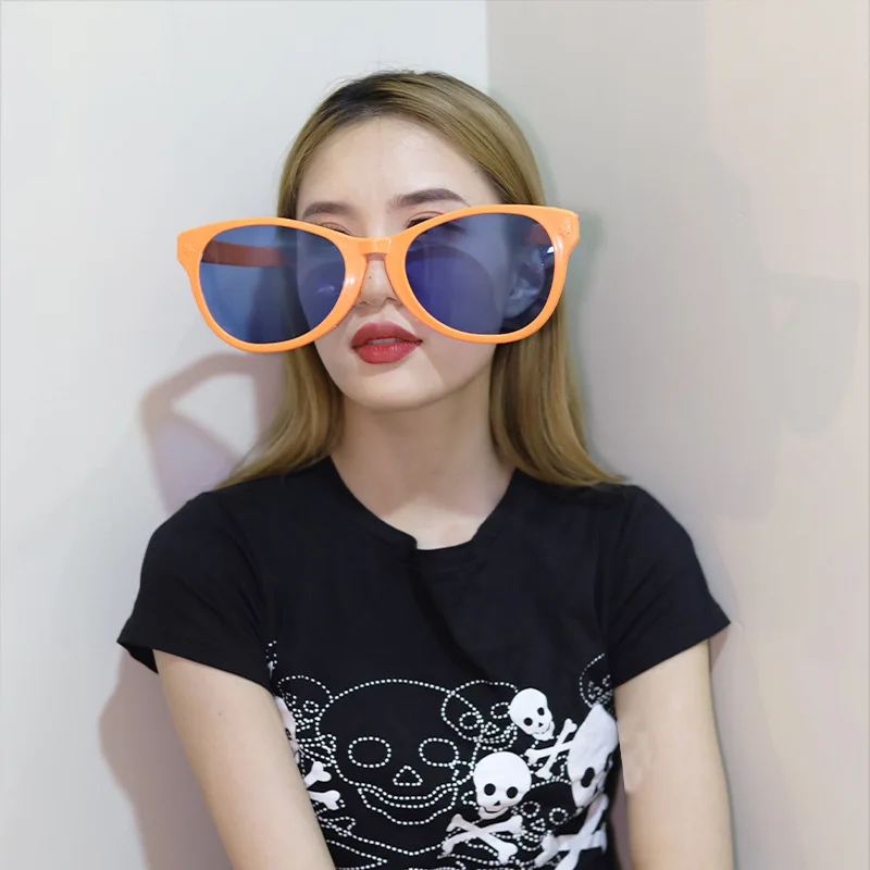 Wholesale Cheap Giant Oversized Jumbo Novelty Fun Joke Fancy Dress Clown Sunglasses for Party