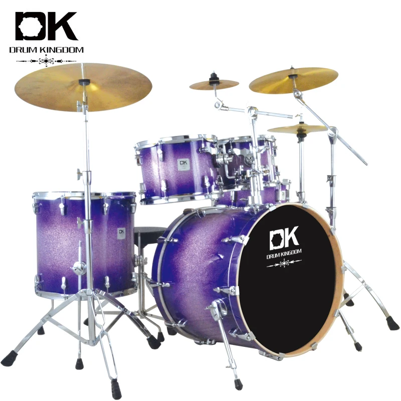 DK High Grade 7-pc Drum Set with PVC wrapped