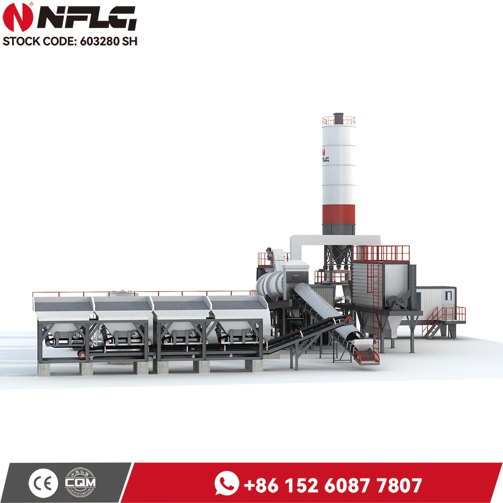 Mobile Batch Plant Manufacturer Continuous Asphalt Drum Mixer