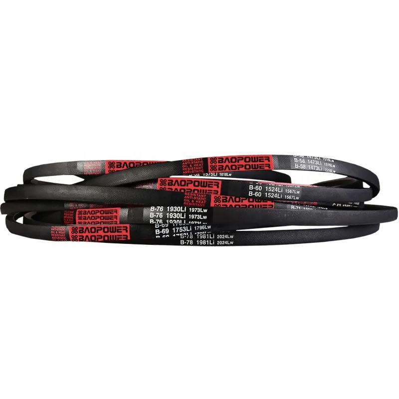 Certificated Factory Industrial Wrapped Classical V Belt Fan Belt