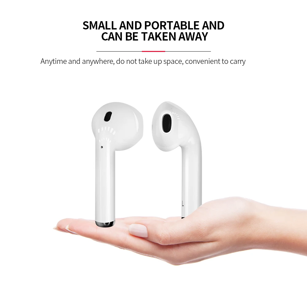 i12 TWS Blueteeth 5.0 Earphone Headset True Wireless Earbuds Blueteeth Headphones With Mic Stereo Eirpods Charger Box For Xiomi