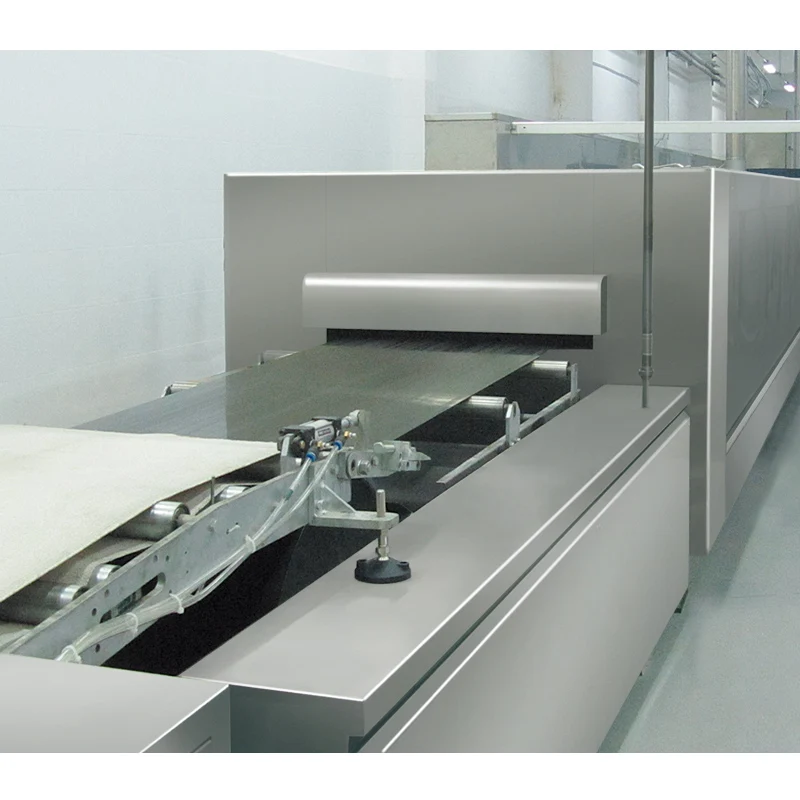 
PLC Control Electric Gas Baking Oven Tunnel Oven For Biscuit Production Line 