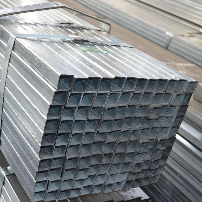 Factory Direct Sales 40x40x2.5 mm Galvanized Steel Square Tube Greenhouse Structure High Quality Galvanized GI Tube