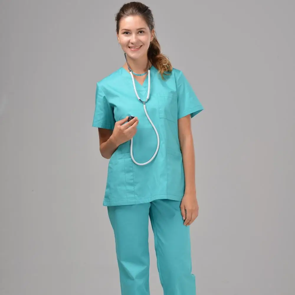 
hospital medical scrub set 