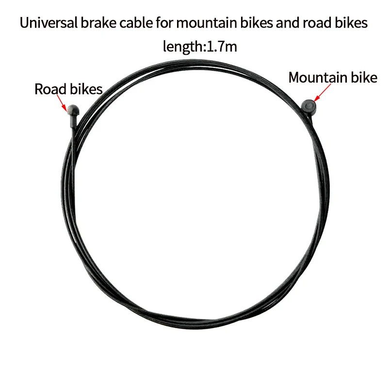 High Quality Coated Cable MTB Road Bike Inner Cable Wire Core Derailleur 2100/1550/1700/1100mm Bicycle Brake Shifter Cable