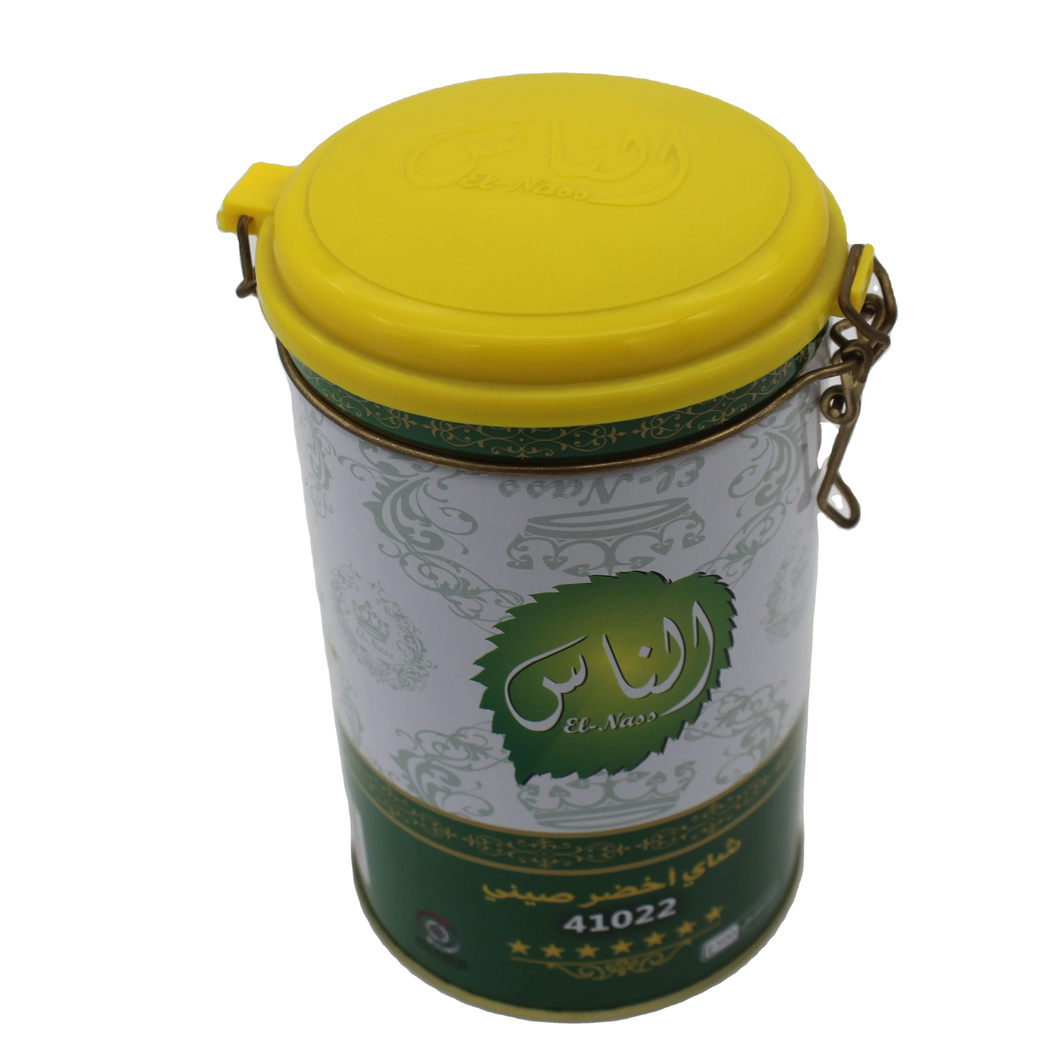 Тонированные банки, пустые стальные застежки, банки, жестяные контейнеры для чая, кофе