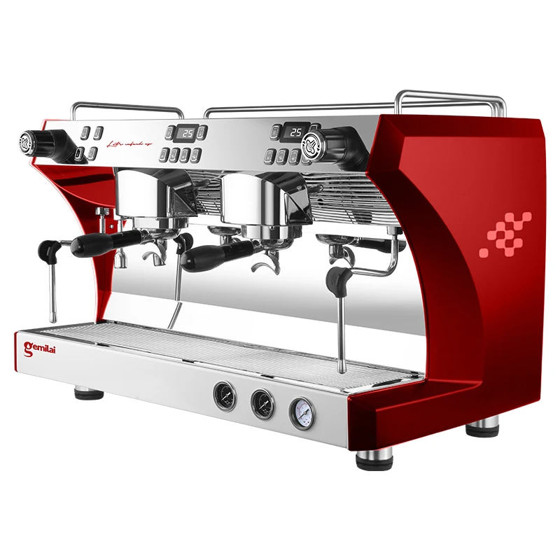Gemilai CRM3120C coffee shop equipment rotary pump filter multi-function commercial expresso coffee machine