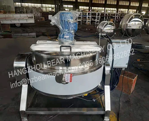 Hot sale good vegetable cooker herbal boiling machine soybean milk boiler industrial jacketed kettle potato boiler