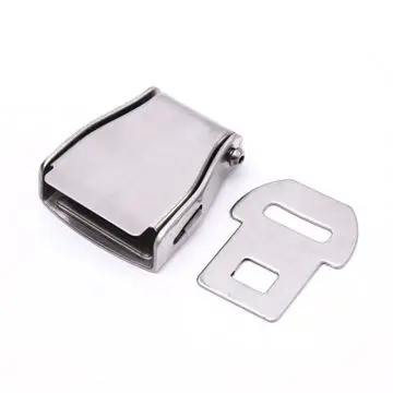 Hot selling high quality universal car auto car safety belt extension lock buckle tongue clip seat belt car belt accessories