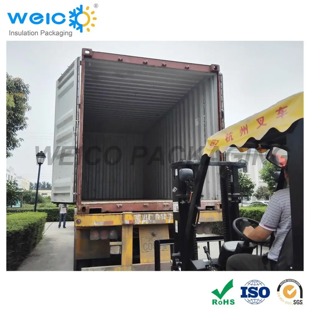 CTL packaging Aluminum foil bag insulation foil woven for container thermal container liner