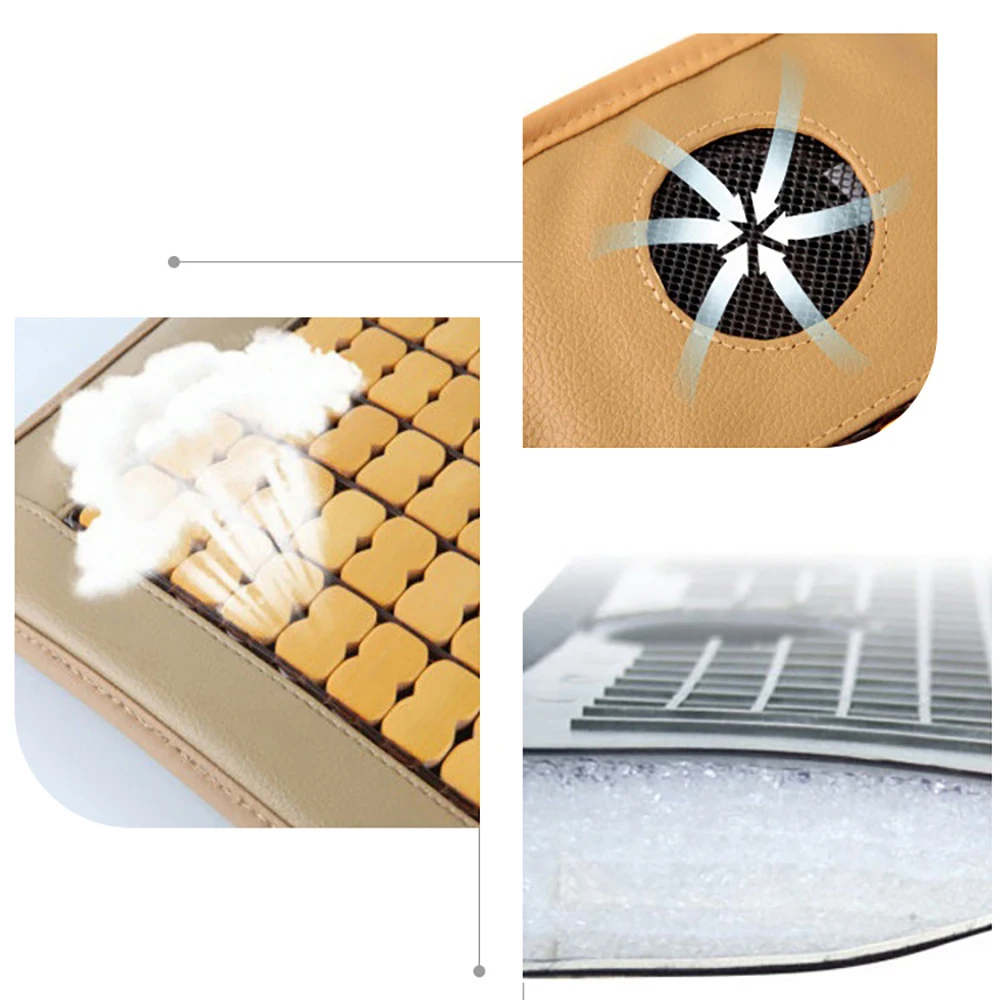 5V Cooling Car Seat Cushion Automotive Breathable Seat Cover with Air Conditioning System Summer Driving car seat cooling pad