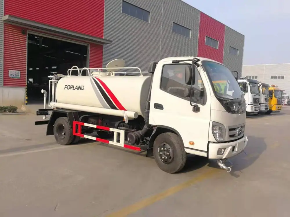 
Foton 4*2 Wheelbase Water Tanker Truck Watering Cart 