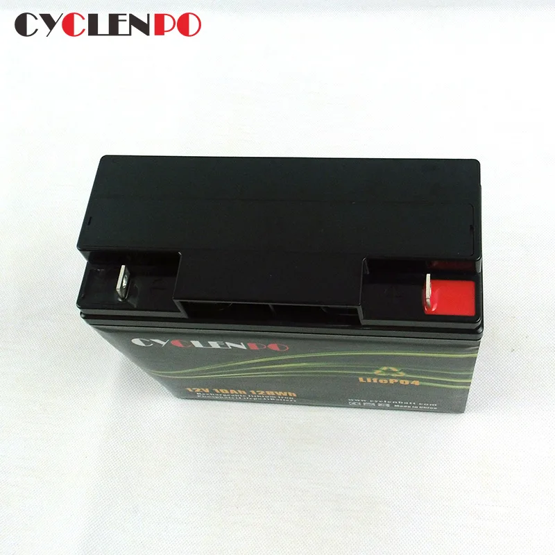 Factory wholesale lithium ion lifepo4 battery 12 volt 10 ah pack with bms