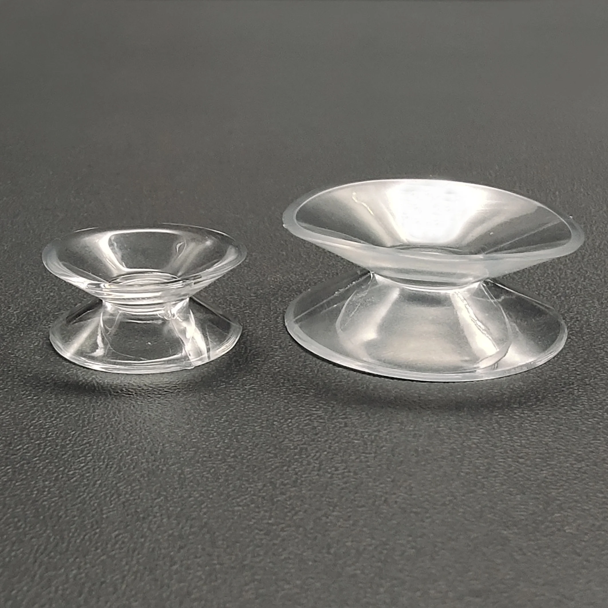 Customized 30mm double-sided glass suction cup strong suction transparent vacuum suction cup
