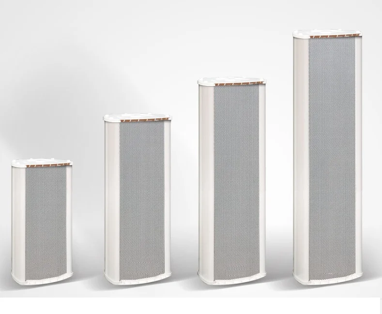 QQCHINAPA Cost Price 5Inch 30-120W Waterproof Outdoor Pa System Column Speaker With Horn Tweeters For School,Park