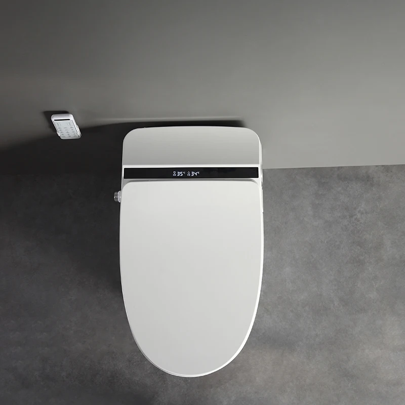 High standard hygienic one piece floor mount smart clean hygiene sanitising toilet