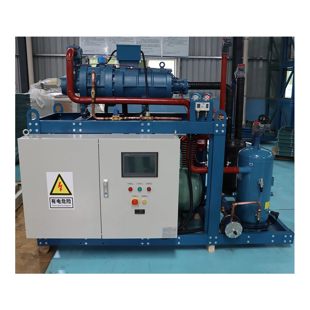 heat exchange equipment System Condenser Unit Refrigeration Freezer Condensing Unit refrigeration air compressor drier