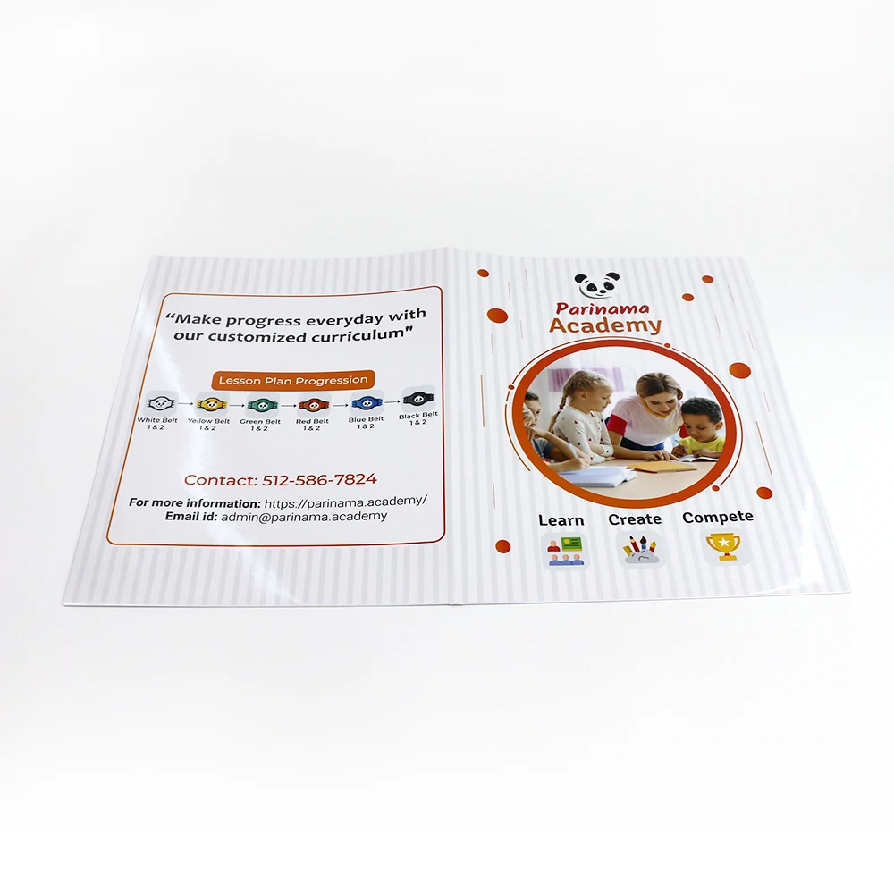 Custom Printed Design Book Catalog Mini Booklet Printing offset printing envelope