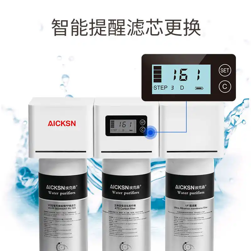 H3-Y03 with faucet activated carbon filter residential water purifier system