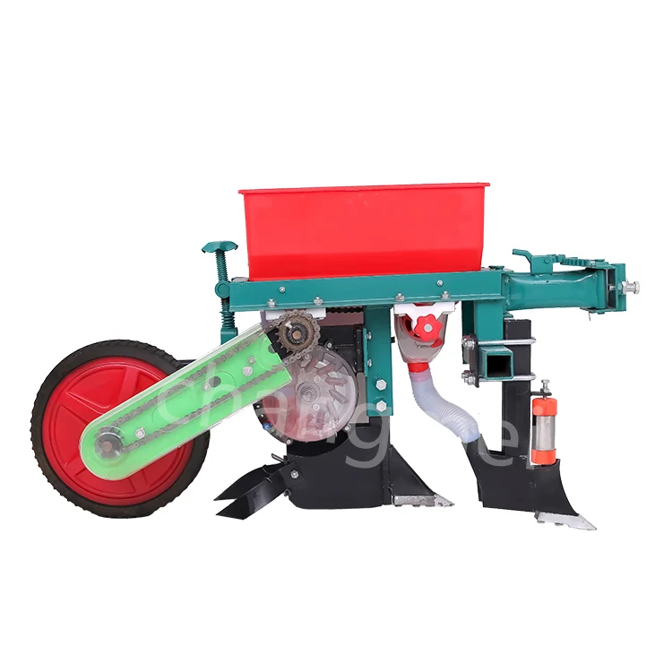 Farm machines agriculture land machinery walking tractor single row corn planter for sale