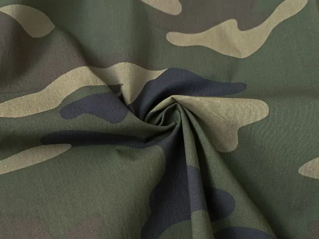 MIZUDA High Quality Woven Stretch Plain Fabric Cotton Nylon Outdoors Garment Printed Custom Free Sample
