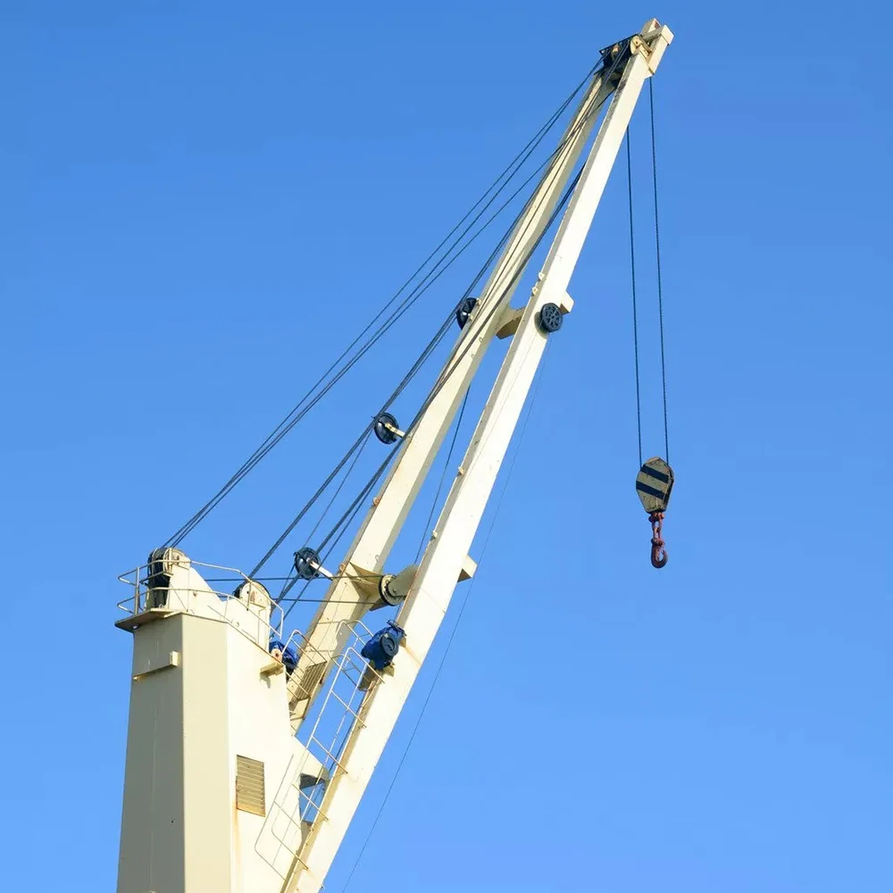 Professional 20 Ton Marine Deck Crane with Core Motor Engine & Gear Components