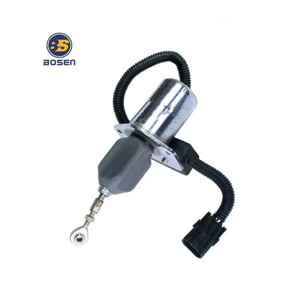 Fuel Pump Shutoff Valve Solenoid 24V 4942878 3415706 5365993 Fuel Shut Off Stop Cut Solenoid Valve for Cummins