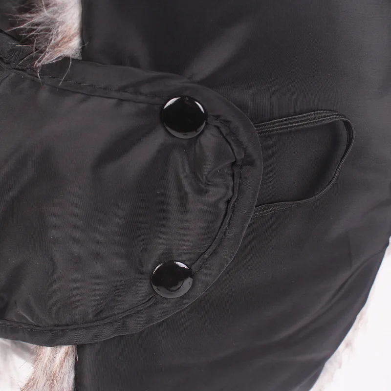 Заводская Мода, водонепроницаемые зимние меховые охотничьи шапки, Теплая мужская шапка Lei Feng с маской