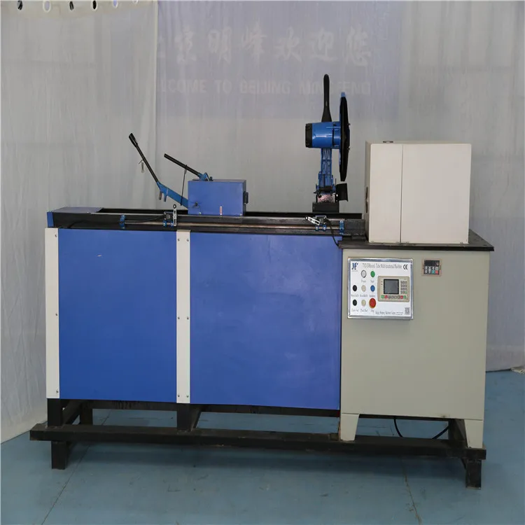 
wrought iron bending machine Stair Guardrail Decorative Pipe Embossing Facility 