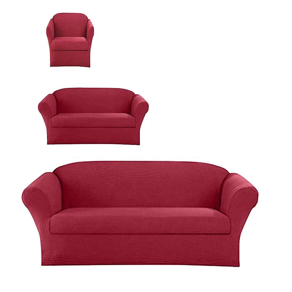
Spandex sofa cover stretch furniture slipcover machine washable loveseat cover 2 seater ,sofa cover stretch 
